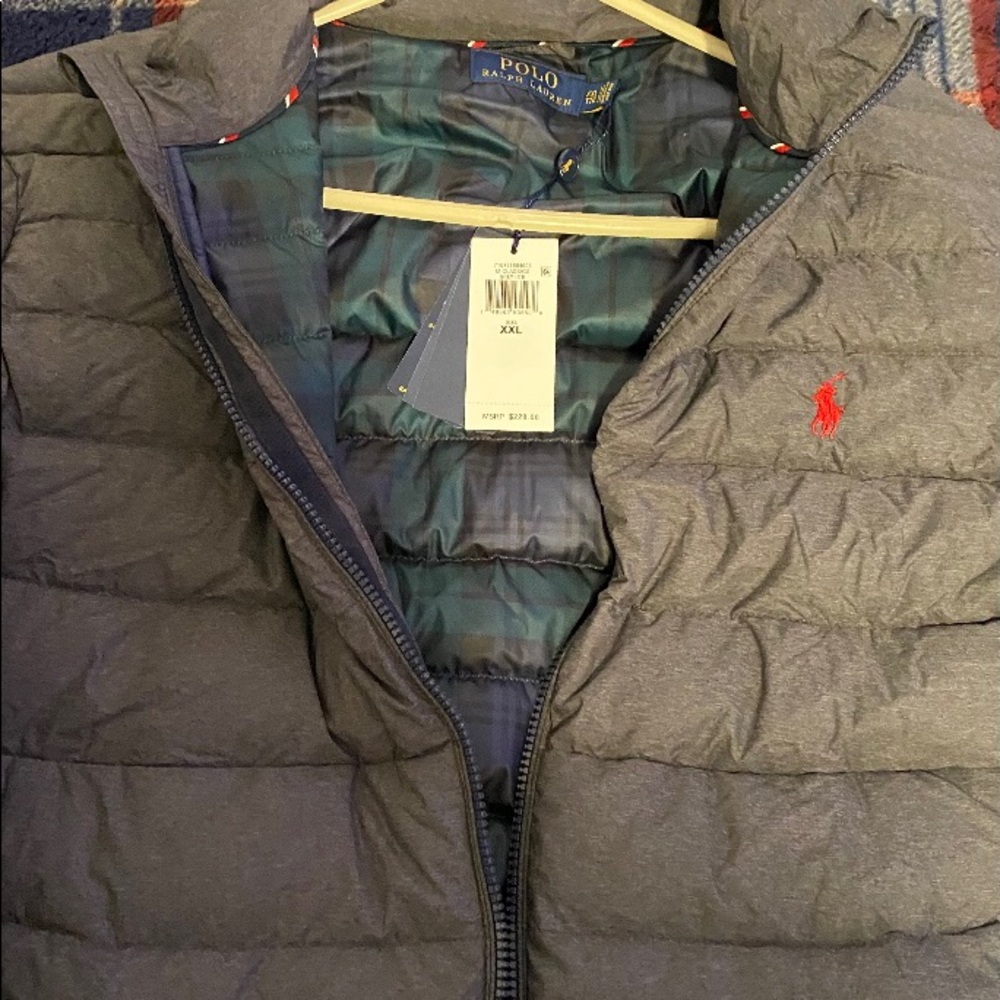 XXL Polo mens puffer coat